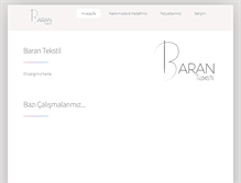 Tablet Screenshot of barantekstil.com